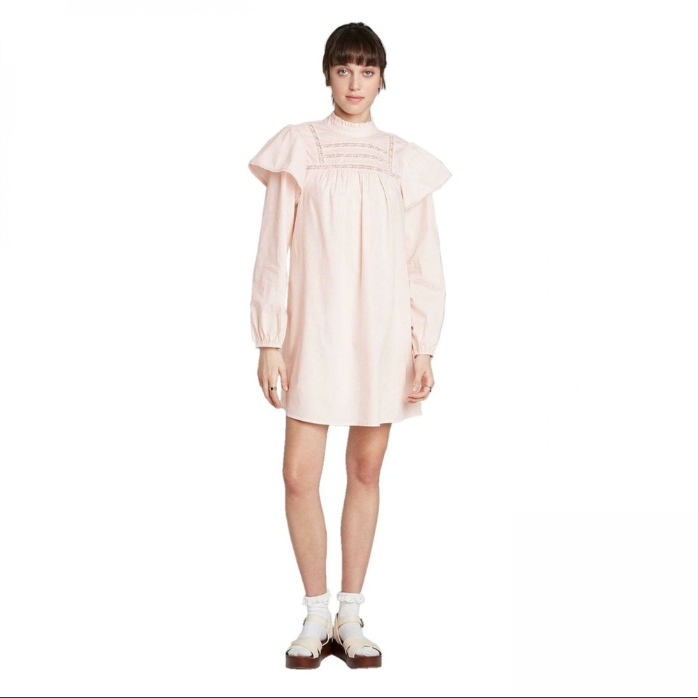 Wild Fable Long Sleeve High Neck Dress
